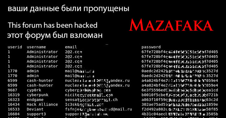 mazafaka-—-elite-hacking-and-cybercrime-forum-—-got-hacked!