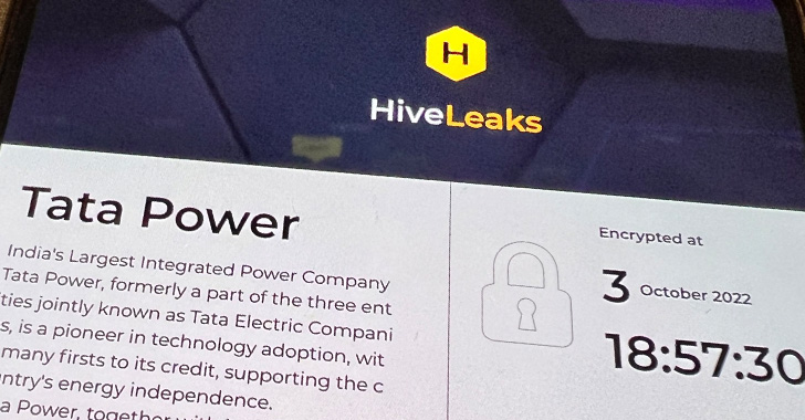 update:-hive-ransomware-hackers-begin-leaking-data-stolen-from-tata-power-energy-company